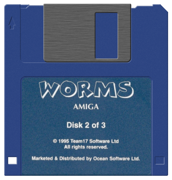 Worms media 7 for Amiga